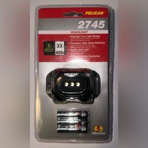 Pelican 2745 Black Headlight